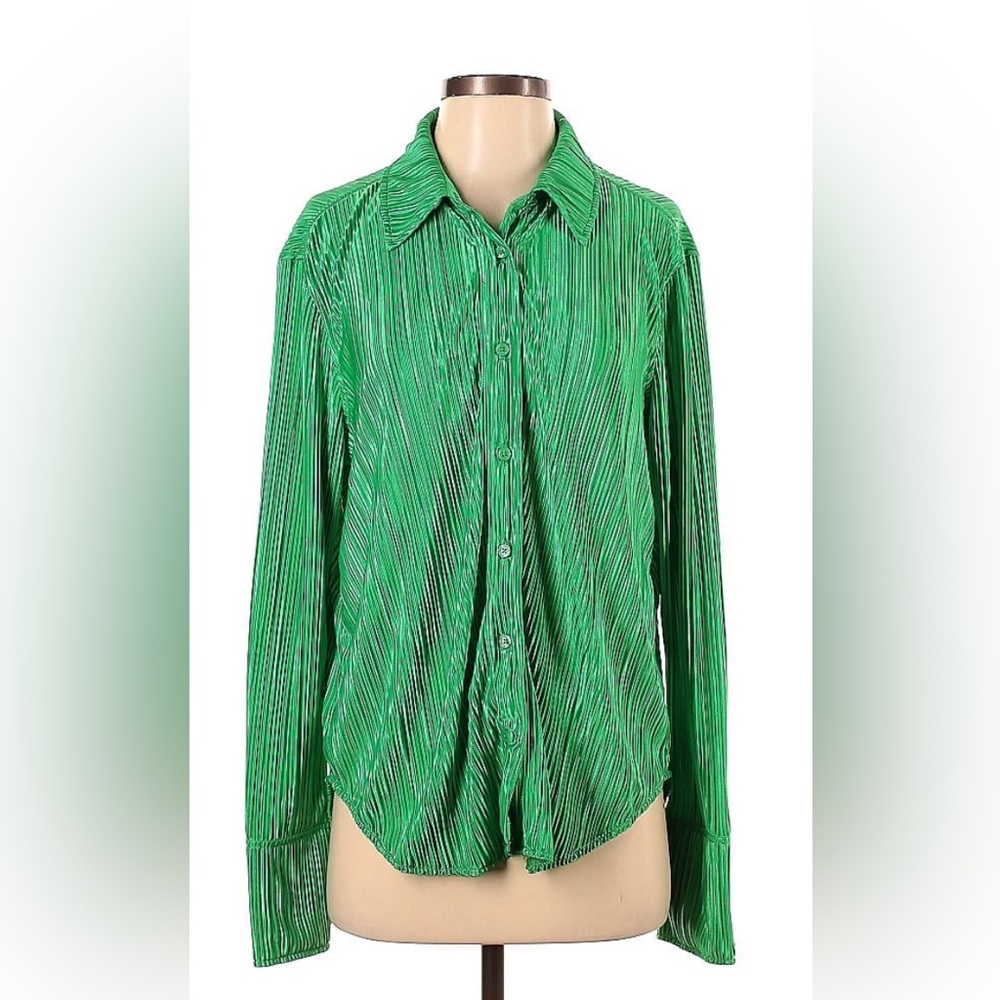 Good American Green Blouse